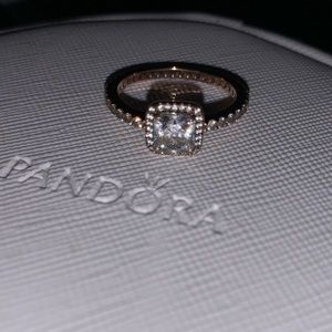 Rose Gold Pandora Ring